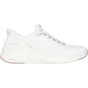Skechers, Damen, Sneakers, Schiuma Contorno Ora Dorata, Weiss, Gold, (38) Skechers, Damen, Sneakers, Schiuma Contorno Ora Dorata, Weiss, Gold, (38)