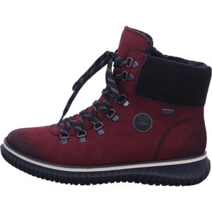 Rieker, Damen, Boots + Stiefel, Stiefeletten, Rot, (37) Rieker, Damen, Boots + Stiefel, Stiefeletten, Rot, (37)