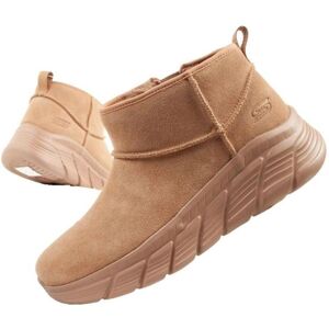 Skechers, Damen, Boots + Stiefel, braune Damen-Winterstiefel aus Leder, Braun, (36) Skechers, Damen, Boots + Stiefel, braune Damen-Winterstiefel aus Leder, Braun, (36)