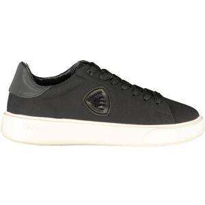Blauer, Herren, Sneakers, Schwarzes Leder Herren Sneaker, Schwarz, (44) Blauer, Herren, Sneakers, Schwarzes Leder Herren Sneaker, Schwarz, (44)