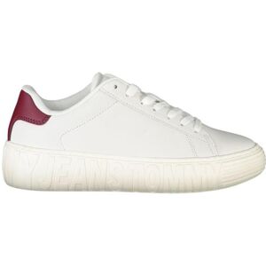 Tommy Hilfiger Damen Sneakers FW0FW06466 - Weiß - Plattform Tommy Hilfiger Damen Sneakers FW0FW06466 - Weiß - Plattform