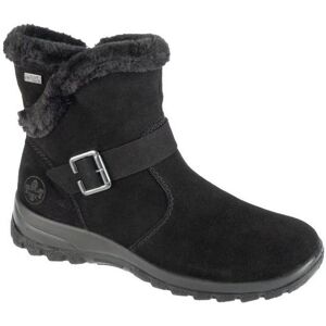 Rieker, Damen, Boots + Stiefel, Stiefeletten, Schwarz, (38) Rieker, Damen, Boots + Stiefel, Stiefeletten, Schwarz, (38)