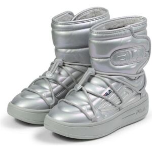 FILA, Damen, Boots + Stiefel, Superbubble Boot graue Winterstiefel für Damen, Grau, Silber, (36) FILA, Damen, Boots + Stiefel, Superbubble Boot graue Winterstiefel für Damen, Grau, Silber, (36)