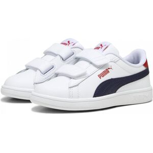 Puma Unisex, Sneakers, Smash 3.0 L V PS, Weiss, (34.5) Puma Unisex, Sneakers, Smash 3.0 L V PS, Weiss, (34.5)