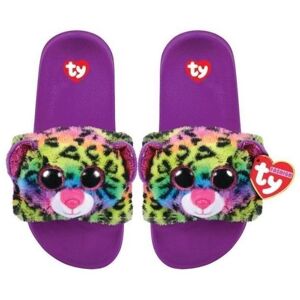 Ty, Mädchen, Hausschuhe, Gear Dot – Bunte Leoparden-Hausschuhe, Mehrfarbig, (36, 37, 38, 39) Ty, Mädchen, Hausschuhe, Gear Dot – Bunte Leoparden-Hausschuhe, Mehrfarbig, (36, 37, 38, 39)