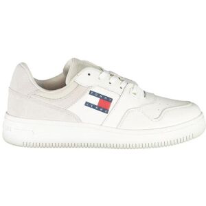 Tommy Hilfiger Damen, Sneakers, Bianco Leather Women Sneaker, Weiss, (39) Tommy Hilfiger Damen, Sneakers, Bianco Leather Women Sneaker, Weiss, (39)