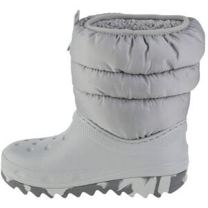Crocs, Jungen, Hausschuhe, Classic Neo Puff Boot Kids 207684-007 Grösse 29, Grau, Silber, (30) Crocs, Jungen, Hausschuhe, Classic Neo Puff Boot Kids 207684-007 Grösse 29, Grau, Silber, (30)