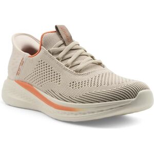 Skechers, Herren, Sneakers, Slip-ins Slade - Quinto - Heren Instappers - Zand, Grau, Silber, Braun, (40) Skechers, Herren, Sneakers, Slip-ins Slade - Quinto - Heren Instappers - Zand, Grau, Silber, Braun, (40)