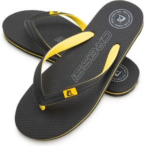 Cressi, Damen, Flip-Flops, Leaf, Schwarz, Gelb, (37) Cressi, Damen, Flip-Flops, Leaf, Schwarz, Gelb, (37)