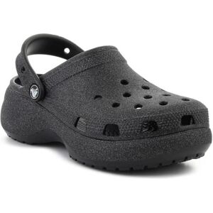Crocs, Damen, Hausschuhe, W's ClassicPlatformGlitterClog, Schwarz, (37) Crocs, Damen, Hausschuhe, W's ClassicPlatformGlitterClog, Schwarz, (37)
