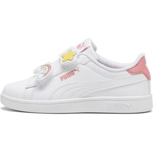Puma Mädchen, Sneakers, Smash 3.0 Badges V PS, Weiss, (28) Puma Mädchen, Sneakers, Smash 3.0 Badges V PS, Weiss, (28)