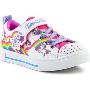 Skechers, Mädchen, Sneakers, Twinkle Toes S Lights Twinkle Sparks Jumpin Clouds Jr. Schuhe, Mehrfarbig, Weiss, (34) Skechers, Mädchen, Sneakers, Twinkle Toes S Lights Twinkle Sparks Jumpin Clouds Jr. Schuhe, Mehrfarbig, Weiss, (34)
