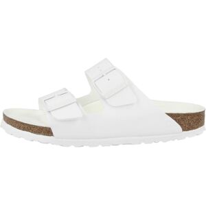 Birkenstock, Unisex, Sandalen, Arizona Birko-Flor schmal, Weiss, (36) Birkenstock, Unisex, Sandalen, Arizona Birko-Flor schmal, Weiss, (36)