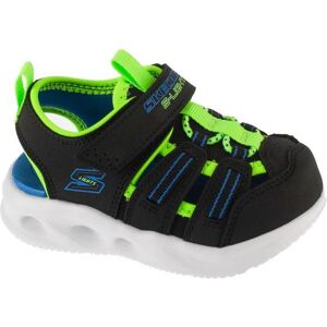 Skechers, Jungen, Sandalen, S-Lights: Sola Glow Sandale - Hyper-Coast Black, Schwarz, (23) Skechers, Jungen, Sandalen, S-Lights: Sola Glow Sandale - Hyper-Coast Black, Schwarz, (23)