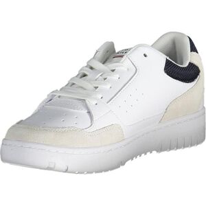 Tommy Hilfiger Herren, Sneakers, Cupsole Sneaker Basket Core, Weiss, (40) Tommy Hilfiger Herren, Sneakers, Cupsole Sneaker Basket Core, Weiss, (40)