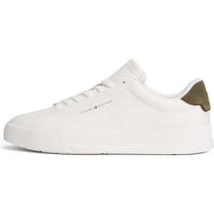 Tommy Hilfiger Damen, Sneakers, Th Court Lth Detail Ess, Weiss, (40) Tommy Hilfiger Damen, Sneakers, Th Court Lth Detail Ess, Weiss, (40)