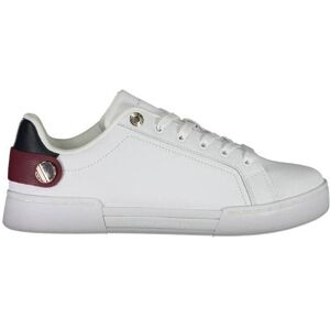 Tommy Hilfiger Damen, Sneakers, Bianco Polyurethane Women Sneaker, (39) Tommy Hilfiger Damen, Sneakers, Bianco Polyurethane Women Sneaker, (39)
