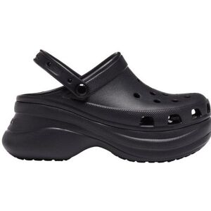 Crocs, Damen, Hausschuhe, Classic Bae Clog, Schwarz, (42, 42 2/3, 42.5, 43) Crocs, Damen, Hausschuhe, Classic Bae Clog, Schwarz, (42, 42 2/3, 42.5, 43)