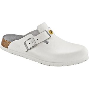 Birkenstock, Unisex, Sandalen, Boston Naturleder Normal, Weiss, (44) Birkenstock, Unisex, Sandalen, Boston Naturleder Normal, Weiss, (44)