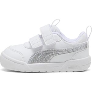 Puma Mädchen, Sneakers, Multiflex 2 Glitz FS V Inf, Weiss, Silber, (24) Puma Mädchen, Sneakers, Multiflex 2 Glitz FS V Inf, Weiss, Silber, (24)