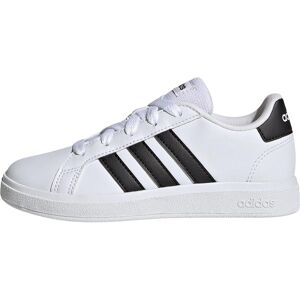 Adidas Jungen, Sneakers, GRAND COURT 2.0 K,FTWWHT/CBLAC FTWWHT/CBLACK/CBLACK Grösse: 30, Weiss, (30) Adidas Jungen, Sneakers, GRAND COURT 2.0 K,FTWWHT/CBLAC FTWWHT/CBLACK/CBLACK Grösse: 30, Weiss, (30)