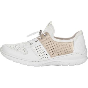 Rieker, Damen, Halbschuhe, Damen Slipper, Weiss, (37) Rieker, Damen, Halbschuhe, Damen Slipper, Weiss, (37)