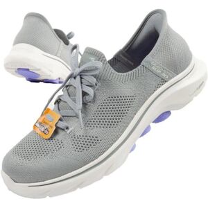 Skechers, Unisex, Sneakers, Wanderschuhe, Grau, Silber, (40.5) Skechers, Unisex, Sneakers, Wanderschuhe, Grau, Silber, (40.5)