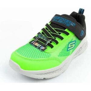 Skechers, Jungen, Sneakers, S Lights-Meteor Jr 401495L/BBLM shoes, Grün, (36) Skechers, Jungen, Sneakers, S Lights-Meteor Jr 401495L/BBLM shoes, Grün, (36)
