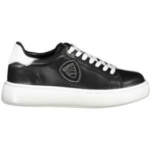 Blauer, Damen, Sneakers, Schwarzes Leder Damen Sneaker, Schwarz, (39) Blauer, Damen, Sneakers, Schwarzes Leder Damen Sneaker, Schwarz, (39)