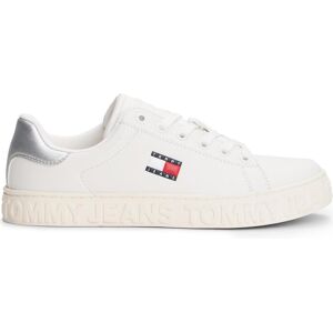 Tommy Hilfiger Damen, Sneakers, Tjw Logo Outsole Sneaker Ess, Silber, Weiss, (38) Tommy Hilfiger Damen, Sneakers, Tjw Logo Outsole Sneaker Ess, Silber, Weiss, (38)