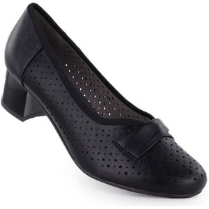 Jezzi, Damen, Pumps, Women's openwork black pumps 233-12, Schwarz, (37) Jezzi, Damen, Pumps, Women's openwork black pumps 233-12, Schwarz, (37)