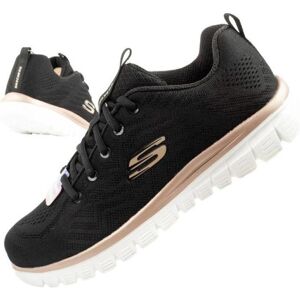 Skechers, Damen, Sneakers, Graceful-Get Connected 12615-BKGD - 37, Schwarz, (37) Skechers, Damen, Sneakers, Graceful-Get Connected 12615-BKGD - 37, Schwarz, (37)