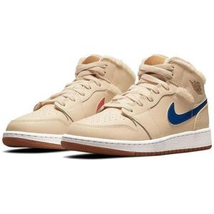 Air Jordan, Mädchen, Sneakers, 1 Mid Fleece Pearl White GS Winter Shoes - DO2207-264, Weiss, (36) Air Jordan, Mädchen, Sneakers, 1 Mid Fleece Pearl White GS Winter Shoes - DO2207-264, Weiss, (36)