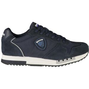 Blauer, Herren, Sneakers, Blaue Leder Herren Sneaker, Blau, (44) Blauer, Herren, Sneakers, Blaue Leder Herren Sneaker, Blau, (44)