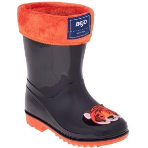 Bejo, Unisex, Gummistiefel, Frize Wellies Jr Wellington boots 92800432347, Mehrfarbig, Orange, Schwarz, (25, 26) Bejo, Unisex, Gummistiefel, Frize Wellies Jr Wellington boots 92800432347, Mehrfarbig, Orange, Schwarz, (25, 26)