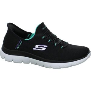Skechers, Damen, Halbschuhe, Summits, Schwarz, Türkis, Mehrfarbig, (40) Skechers, Damen, Halbschuhe, Summits, Schwarz, Türkis, Mehrfarbig, (40)