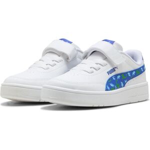 Puma Jungen, Sneakers, Court Classic Clean Dino AC+ PS, Blau, Weiss, (34.5) Puma Jungen, Sneakers, Court Classic Clean Dino AC+ PS, Blau, Weiss, (34.5)