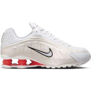 Nike, Damen, Sneakers, Shox R4 W White Phantom, Rot, Weiss, (40) Nike, Damen, Sneakers, Shox R4 W White Phantom, Rot, Weiss, (40)