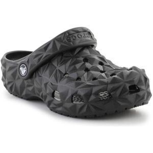 Crocs, Unisex, Hausschuhe, K's Classic Geometric Clog, Schwarz, (29) Crocs, Unisex, Hausschuhe, K's Classic Geometric Clog, Schwarz, (29)