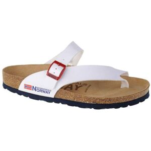 Geographical Norway, Damen, Flip-Flops, Sandalias Infradito Donna GNW20415-34 - 36, Weiss, (36) Geographical Norway, Damen, Flip-Flops, Sandalias Infradito Donna GNW20415-34 - 36, Weiss, (36)