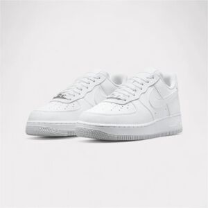 Nike, Damen, Sneakers, Air Force 1 Low NN, Weiss, Silber, (36) Nike, Damen, Sneakers, Air Force 1 Low NN, Weiss, Silber, (36)