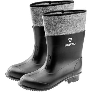 Verto, Herren, Gummistiefel, Rubber felt PVC black 44 (15G905), Schwarz, (44) Verto, Herren, Gummistiefel, Rubber felt PVC black 44 (15G905), Schwarz, (44)