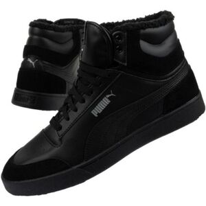 Puma Herren, Sneakers, Shuffle Mid Fur, Schwarz, (44.5) Puma Herren, Sneakers, Shuffle Mid Fur, Schwarz, (44.5)
