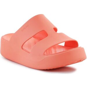 Crocs, Damen, Flip-Flops, Getaway Plateau-Flip-Flops mit HS-Riemen, Orange, (41, 42) Crocs, Damen, Flip-Flops, Getaway Plateau-Flip-Flops mit HS-Riemen, Orange, (41, 42)