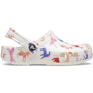Crocs, Unisex, Hausschuhe, K's Classic CharacterPrintClog, Weiss, (35) Crocs, Unisex, Hausschuhe, K's Classic CharacterPrintClog, Weiss, (35)