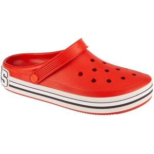 Crocs, Unisex, Hausschuhe, Off Court Logo Clog, Rot, (37, 38) Crocs, Unisex, Hausschuhe, Off Court Logo Clog, Rot, (37, 38)