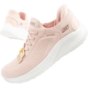 Skechers, Damen, Sneakers, Bobs Squad Sneakers Slip-Ins Damenschuhe, Orange, Pink, (38.5) Skechers, Damen, Sneakers, Bobs Squad Sneakers Slip-Ins Damenschuhe, Orange, Pink, (38.5)