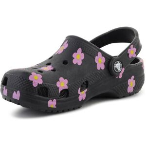 Crocs, Mädchen, Hausschuhe, classic flowerr clog, Schwarz, (39) Crocs, Mädchen, Hausschuhe, classic flowerr clog, Schwarz, (39)