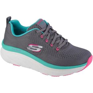 Skechers, Damen, Sneakers, D'Lux Walker - Fresh Finesse 149368-GMLT - 37, Grau, Silber, (37) Skechers, Damen, Sneakers, D'Lux Walker - Fresh Finesse 149368-GMLT - 37, Grau, Silber, (37)