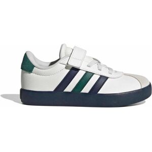 Adidas Jungen, Sneakers, Vl Court 3.0 El C - cwhite/conavy/cgreen, Weiss, (34) Adidas Jungen, Sneakers, Vl Court 3.0 El C - cwhite/conavy/cgreen, Weiss, (34)